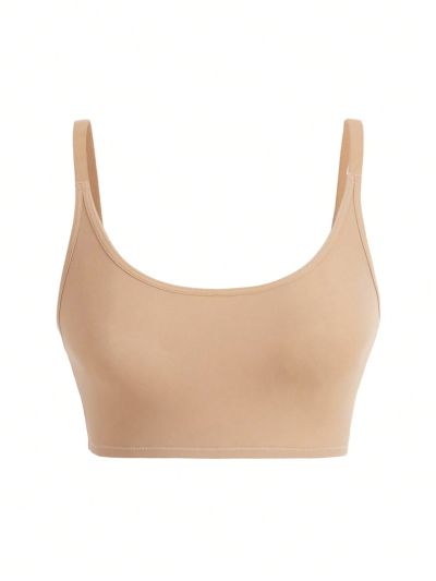 Solid Wireless Shapewear Top