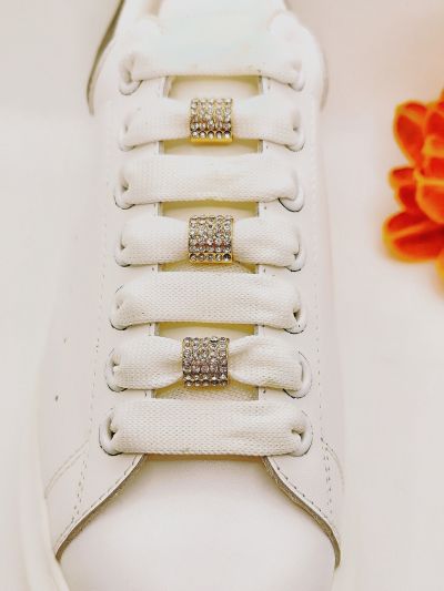 3Pcs Rhinestone Decor Shoe Decoration