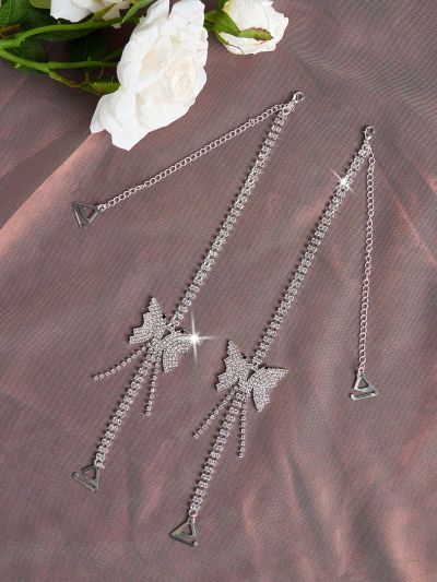 Music Festival Women's Butterfly Rhinestone Lingerie Accessories