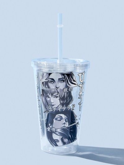 whatsupdale Motivational Girl Popular Clear Water Bottle
