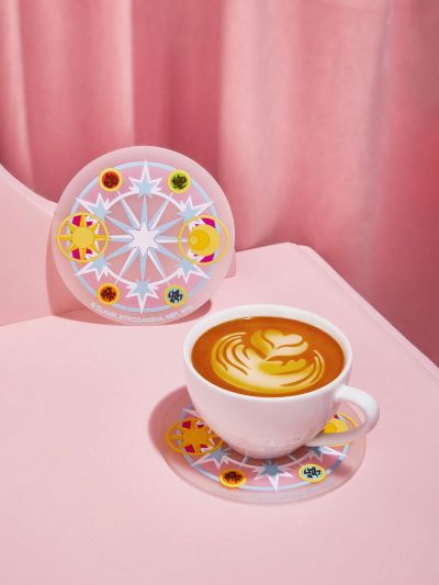 SHEIN X Cardcaptor Sakura 1pc Magic Circle Patterned Coaster