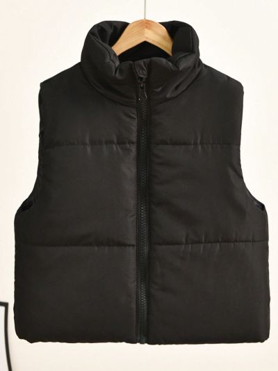 Tween Boy 1pc Zip Up Sleeveless Puffer Coat