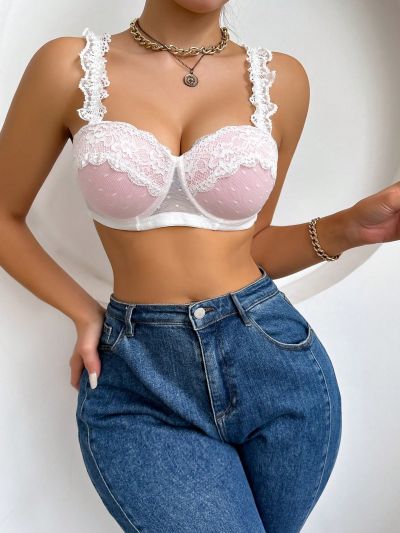 Women's Lace Underwired Bra, Wedding Season