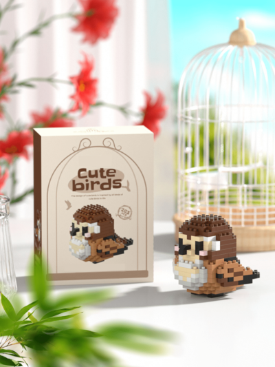 Creative Bird Building Blocks Toys Diy Educational Toy For Children Home Decoration