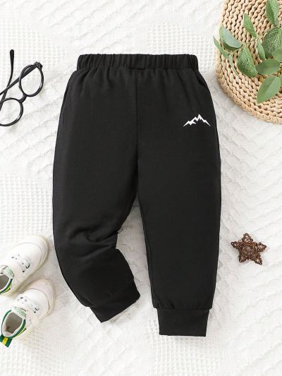 Baby Boy Casual Basic Long Pants