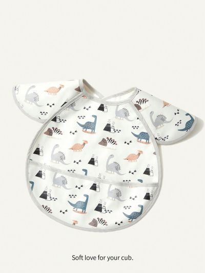 Cozy Cub 1pc Baby Dinosaur Waterproof Bib