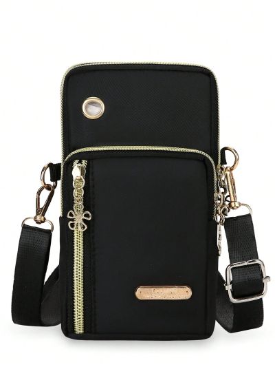 1pc New Sports Wallet, Mobile Phone Pouch, Backpack, Coin Holder, Keychain & Long Wallet