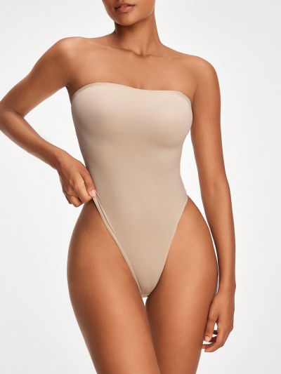 Women's Strapless Bodysuit Shapewear