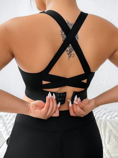 Yoga Basic Plus Size Fitness Yoga Sports Bra