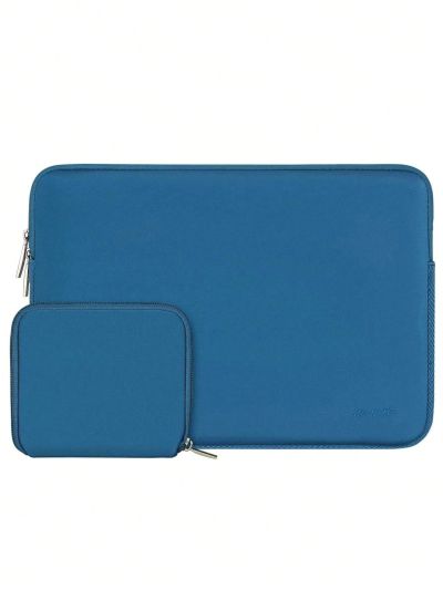 MOSISO Laptop Sleeve Compatible with MacBook Air/Pro, 13-13.3 inch Notebook, Compatible with MacBook Pro 14 inch 2023-2021 A2779 M2 A2442 M1, Neoprene Bag with Small Case