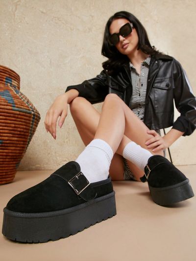 Ladies' Wedge Heeled & Platform Sole Shoes