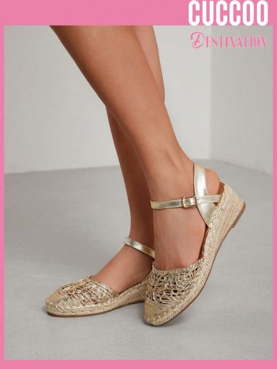 Cuccoo Destination Collection Women'S Fashionable Espadrilles Platform Wedge Heel Sandals