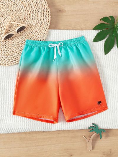 Boys' Gradient Swim Shorts
