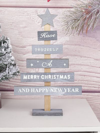 Christmas Tree Shaped Art Decoration