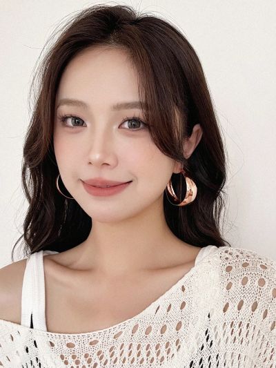 DAZY Fashionable And Minimalist Hoop Earrings Suitable For Everyday Wear And Festival Gifts