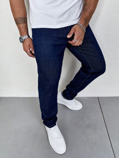 Manfinity Homme Men Solid Straight Leg Jeans