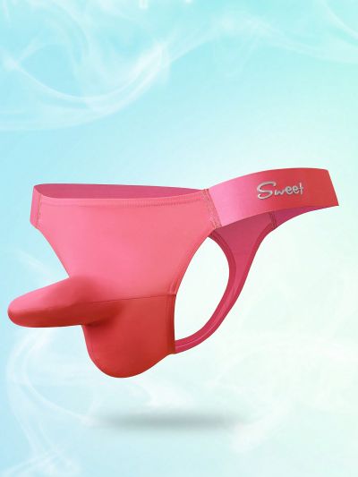 Men's Sexy Underwear With Letter Pattern