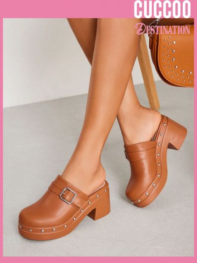 Cuccoo Destination Collection Women's Fashionable All-match Thick Sole Flat Shoes