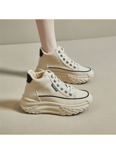 Fashionable Women's High Top Casual Sneakers