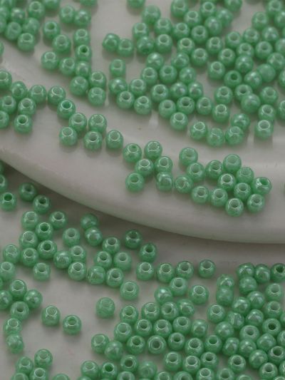 1500pcs 2mm Bohemian Style Cream Effect Glass Beads Loose Beads For Handmade Jewelry Making