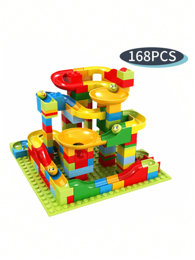 168 Pieces/set Assembled Particles Building Blocks DIY Educational Toys