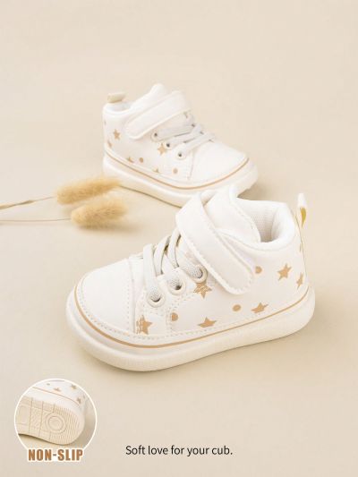 Cozy Cub Boys' Stylish Khaki Fashion Sneakers With Cute Design And Comfortable Fit For Casual Sports