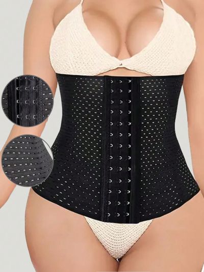 Plus Size 1pc Front Hooks Waist Trainer