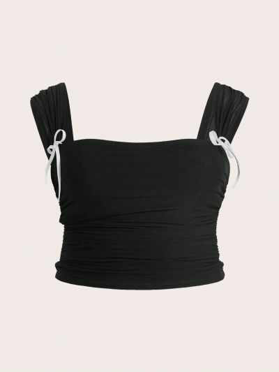 ROMWE PUNK Plus-Size Women'S Camisole Top