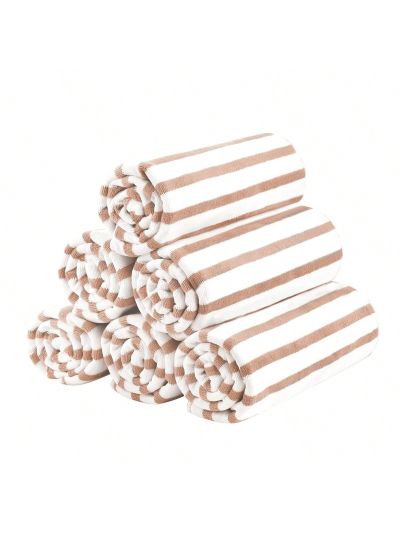 6-Pack Cabana Striped Beach Towel Bath Towel