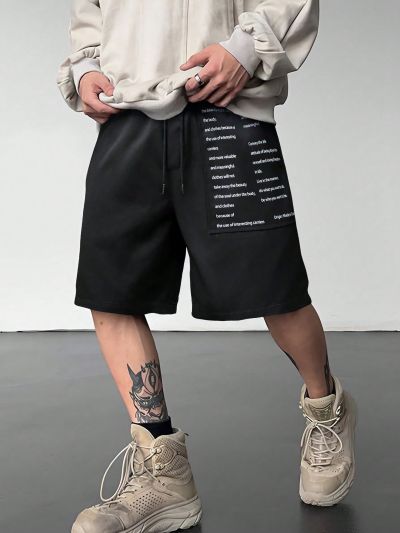Men's Drawstring Waist Casual Shorts