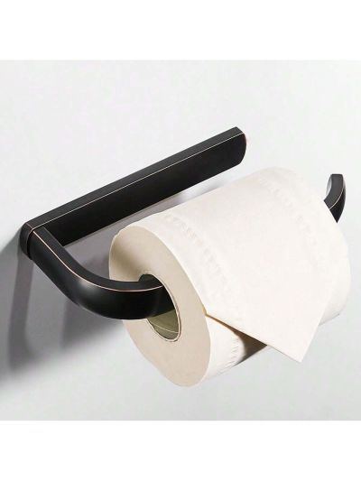 BESy 1pc Brass Toilet Tissue Paper Holder Bathroom Accessories Wall Mounted, Rust Protection