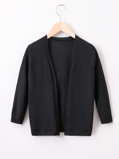 Little Girls' Front-Open Cardigan Sweater