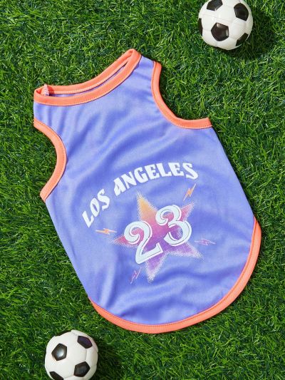 PETSIN Los Angeles Digital Printed Pet Vest Sportswear For Cat And Dog