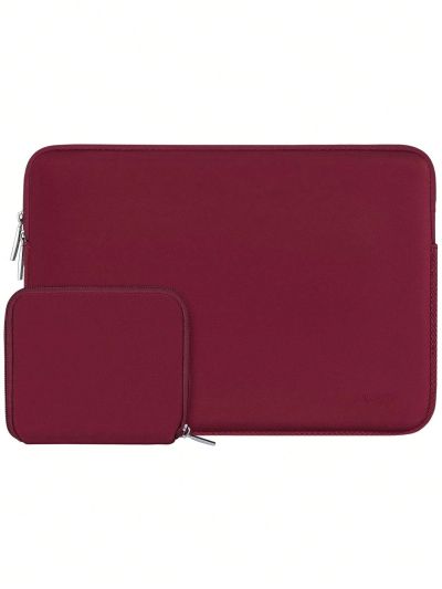 MOSISO Laptop Sleeve Compatible with MacBook Air/Pro, 13-13.3 inch Notebook, Compatible with MacBook Pro 14 inch 2023-2021 A2779 M2 A2442 M1, Neoprene Bag with Small Case