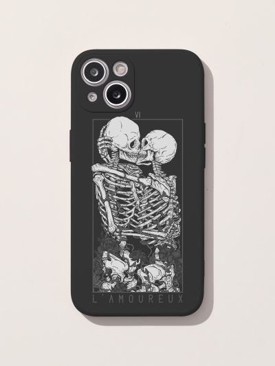 Deniart Skeleton Pattern Phone Case