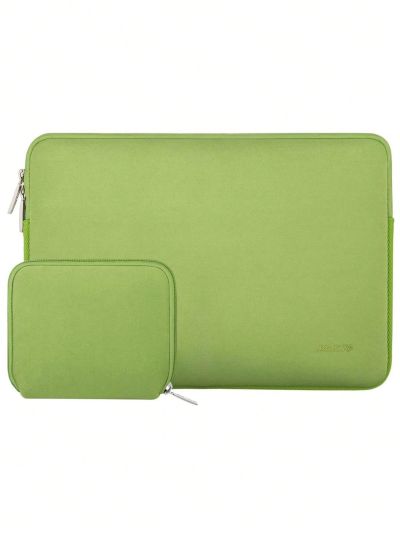 MOSISO Laptop Sleeve Compatible with MacBook Air/Pro, 13-13.3 inch Notebook, Compatible with MacBook Pro 14 inch 2023-2021 A2779 M2 A2442 M1, Neoprene Bag with Small Case