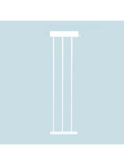 29.9" H Metal Dog Gate for Stairs, Auto Close Pet Gates with Walk Through, Pressure Mounted, for Stairs Doorways Kitchen and Living Room 29.9-33 in