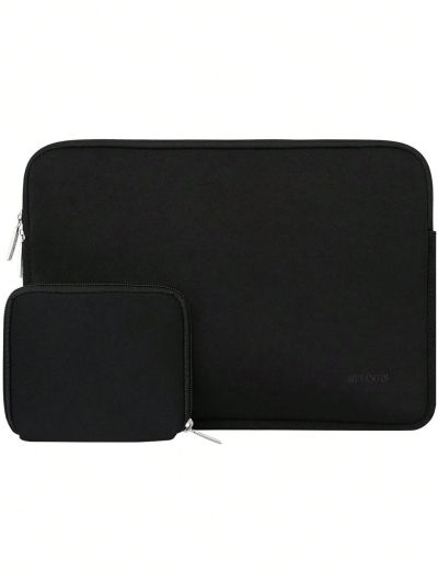 MOSISO Laptop Sleeve Compatible with MacBook Air/Pro, 13-13.3 inch Notebook, Compatible with MacBook Pro 14 inch 2023-2021 A2779 M2 A2442 M1, Neoprene Bag with Small Case
