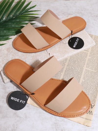 Plus Size Flat Sandals