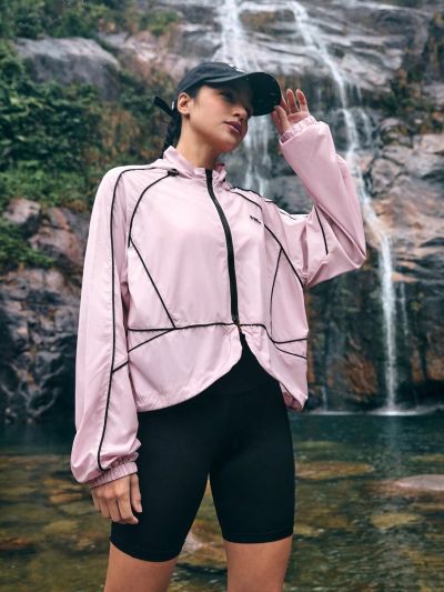 In My Nature Women's Long Sleeve Hooded Sun Protection Jacket With Shoulder Inserts