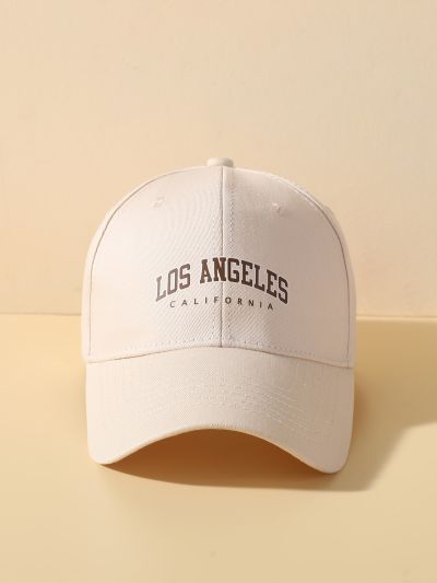 Letter Graphic Baseball Cap