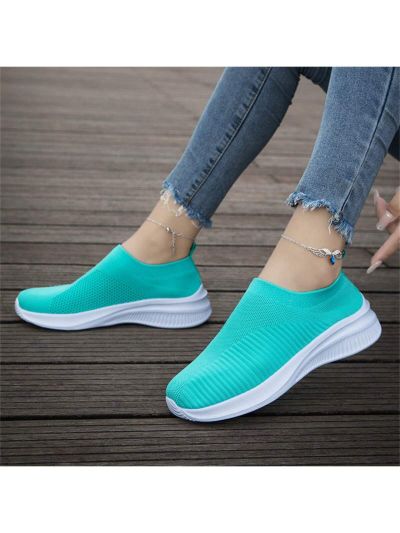 Autumn New Casual Athletic Shoes For Women, Lightweight, Breathable, Rebound Walking Shoes