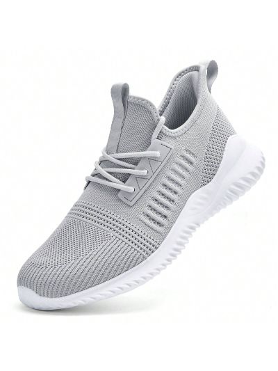 Mens Athletic Walking Shoes - Comfy Memory Foam Lightweight Workout Casual Tennis Running Sneakers for Indoor Outdoor