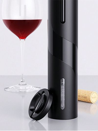 1pc Electric Wine Opener, Automatic Corkscrew, Battery Powered Bottle Opener, Perfect Gift For Wine Lovers, Birthday, Wedding, Christmas, Halloween, Thanksgiving