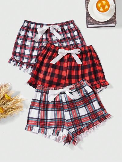 3pcs/set Sleepwear Bottoms Set For Riven