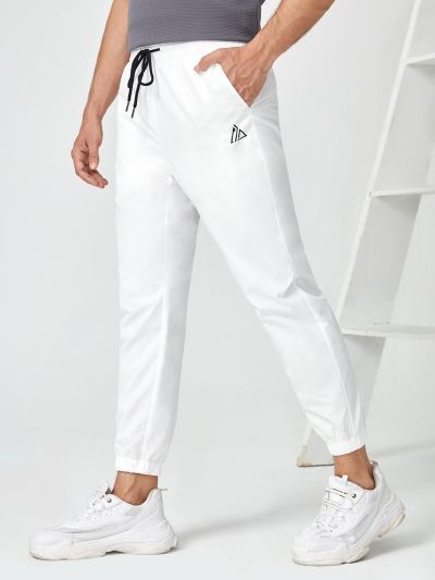 Manfinity Men Graphic Print Drawstring Pants