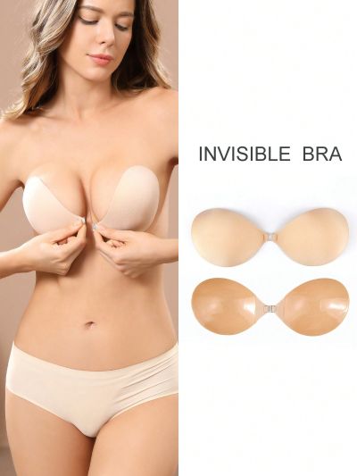 1pair Skin-color Push Up Breast Lift Tape