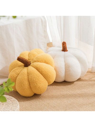 1pc Small Pumpkin Super Soft Plush Pillow Toy For Sofa, Window Sill, Bedside Decoration