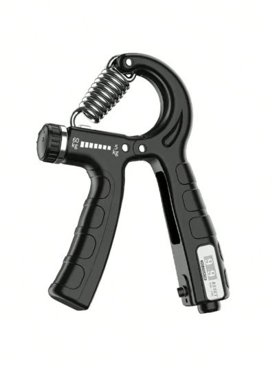 1pc Grip strength Trainer, Plastic,Forearm Strengthener, Hand Squeezer Adjustable Resistance, Hand Grip Strengthener for Muscle Building and Injury Recovery