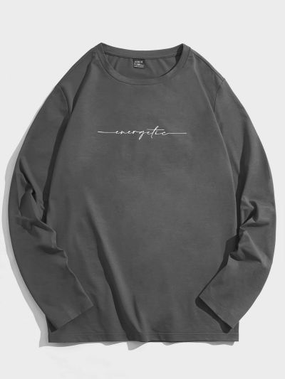 Manfinity Homme Men Letter Graphic Tee